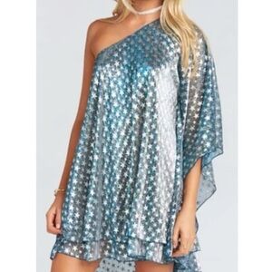 Show Me Your MuMu Zsa Zsa Dress Stars in size Large